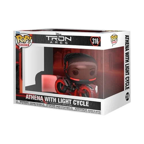 [Pre-venta] Funko Pop Tron Ares - Athena with Light Cycle #316