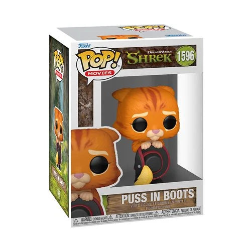Funko Pop Shrek - Gato con Botas #1596 - Pop Hunters