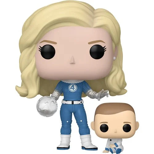 [Pre-venta] Funko Pop Los 4 Fantasticos - Mujer Invisible con Franklin #1514