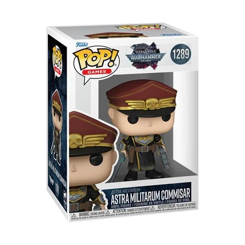 [Pre-venta] Funko Pop Total War: WARHAMMER 40,000 - Astra Militarum Commisair #1289