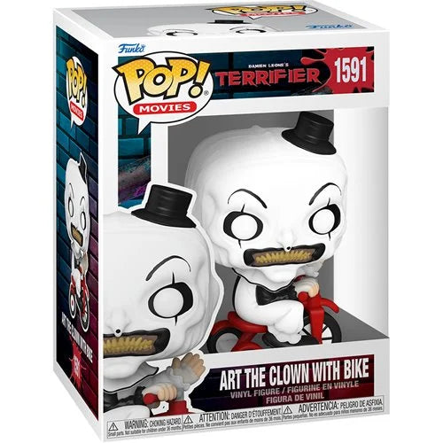 Funko Pop Terrifier - Art The Clown en Bicicleta #1591