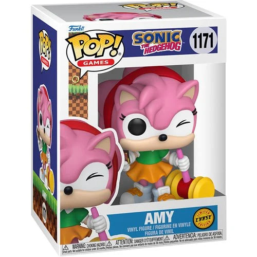 Funko Pop Sonic - Amy Rose (Chase) #1171 - Pop Hunters