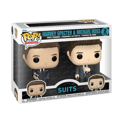 Funko Pop Suits - Harvey Specter y Mike Ross