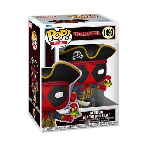 [Pre-venta] Funko Pop Deadpool Clasicos Literarios - Deadpool as Long John Silver Plus #1493