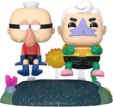 Funko Pop Bob Esponja - Sirenomal y Chico Percebe en el Botemovil exclusivo Amazon #126 - Pop Hunters