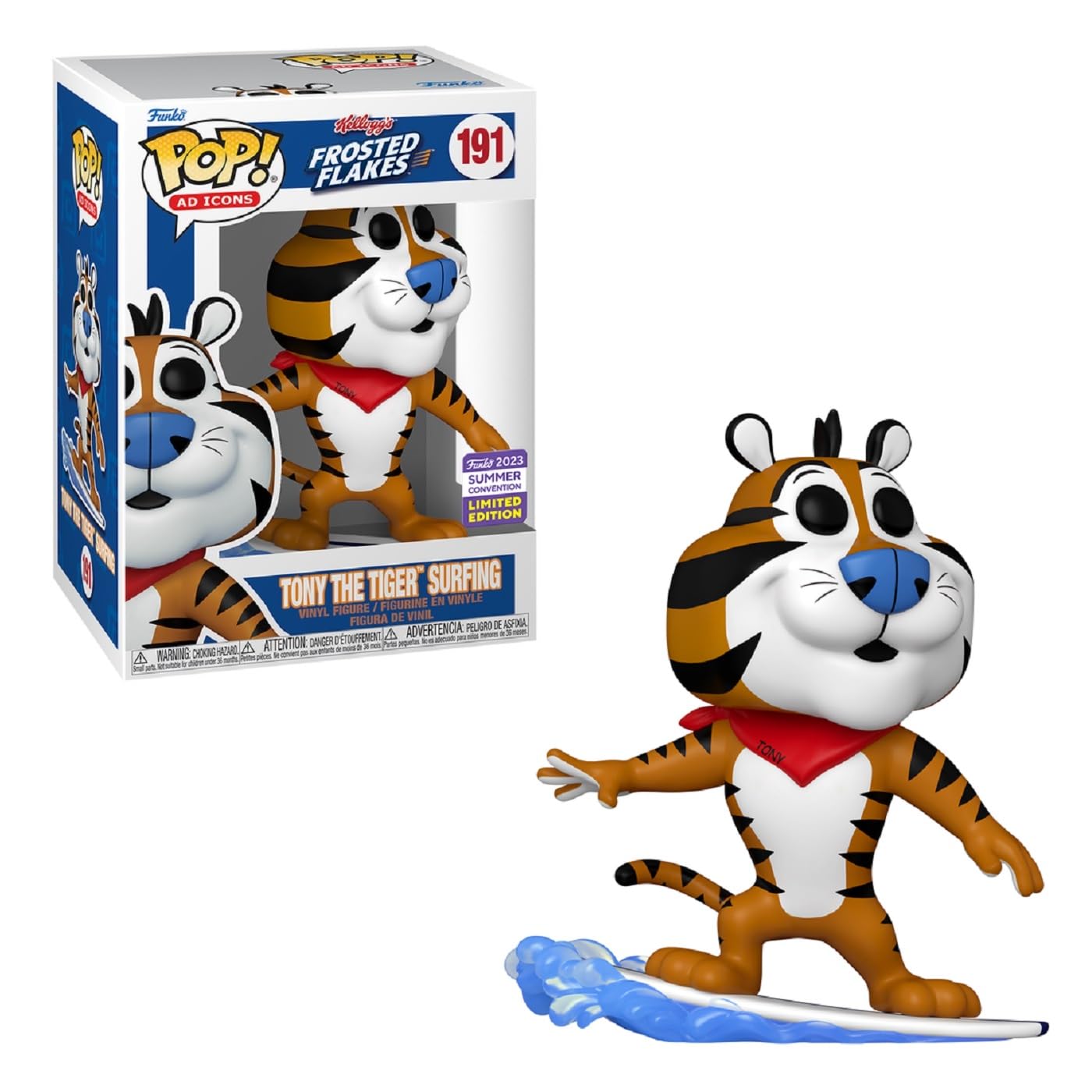 Funko Pop Zucaritas - Tigre Tony Surfeando #191