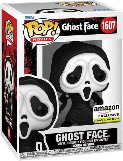 Funko Pop Scream - Ghost Face (Brilla en la Oscuridad) exclusivo Amazon #1607