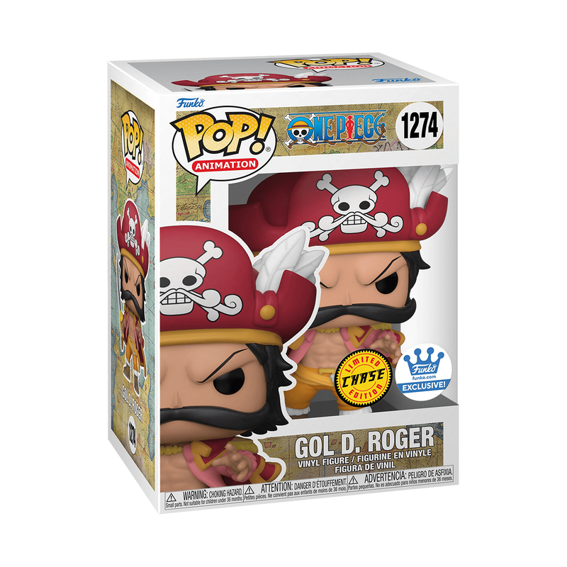 Funko Pop One Piece - Gol D Roger (Chase) exclusivo Funko Shop #1274
