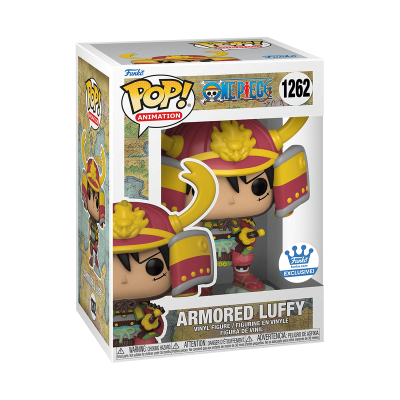 Funko Pop One Piece - Luffy con Armadura exclusivo Funko Shop #1262