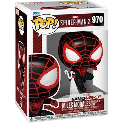 Funko Pop Spiderman 2 - Miles Morales (Traje Mejorado) #970