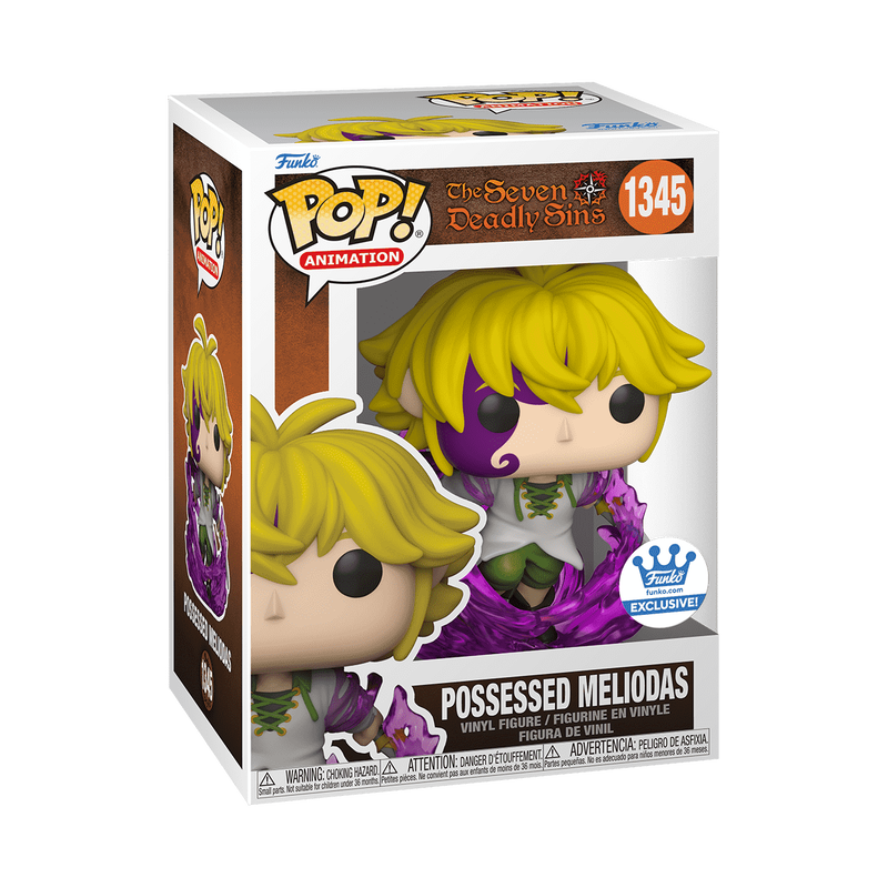 Funko Pop Los Siete Pecados Capitales - Meliodas Poseido exclusivo Funko Shop #1345