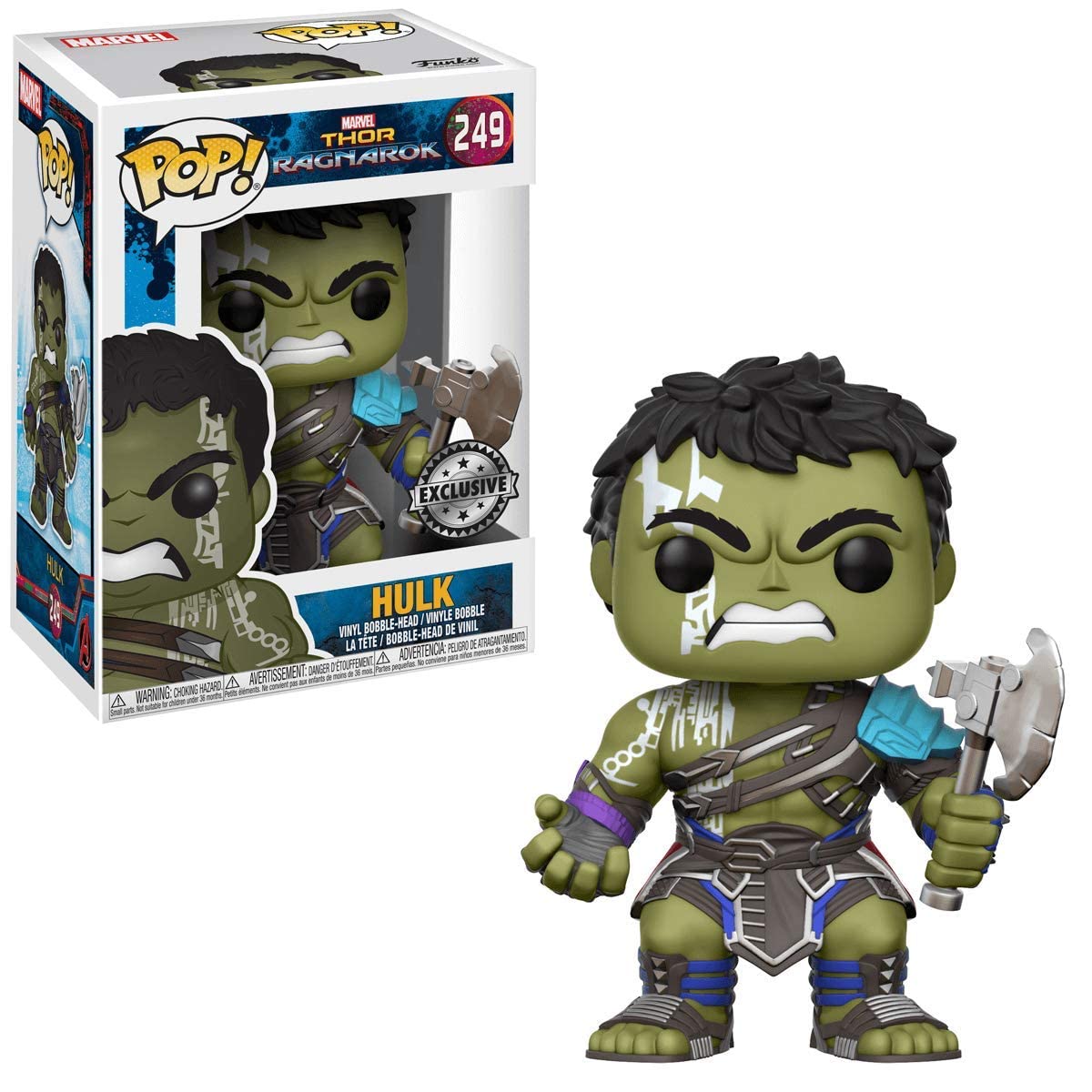 Funko Pop Thor Ragnarok - Hulk (Gladiador) exclusivo Walmart #249