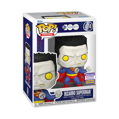 Funko Pop DC Comics - Bizzaro Superman exclusivo SDCC 2023 #474