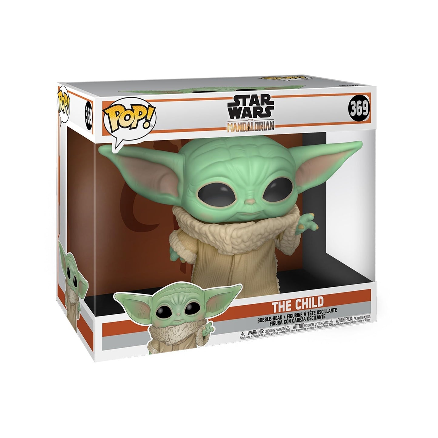 Funko Pop The Mandalorian - The Child (Grogu) 10 Pulgadas #369