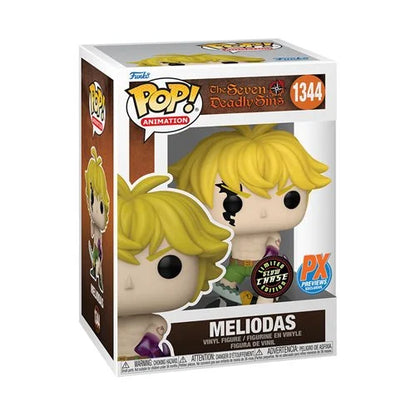 Funko Pop Los Siete Pecados Capitales - Meliodas Forma Demonio (Chase) exclusivo PX #1344