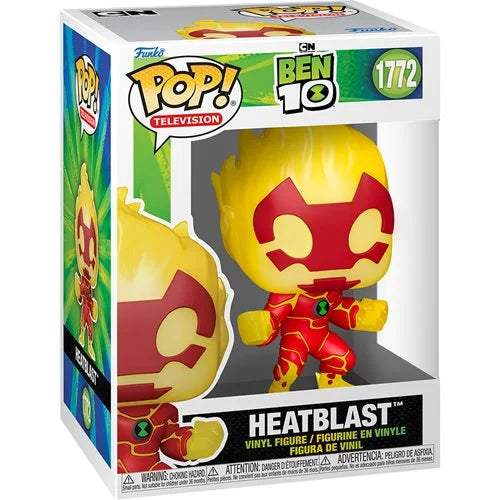 Funko Pop Ben 10 - Fuego #1772 - Pop Hunters