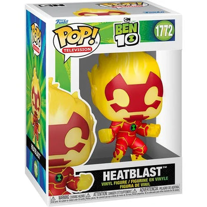 Funko Pop Ben 10 - Fuego #1772 - Pop Hunters