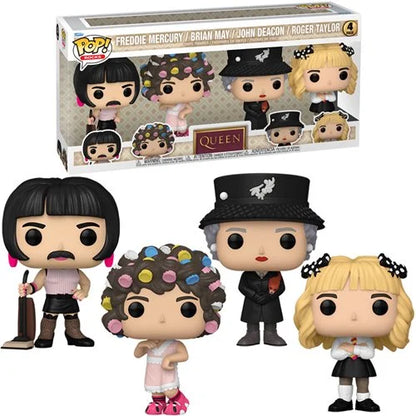 [Pre-venta] Funko Pop Queen - I Want to Break Free 4-Pack - Pop Hunters