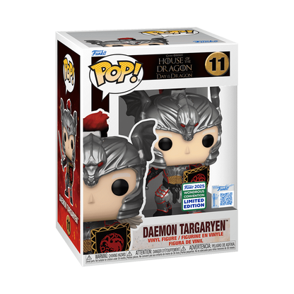 Funko Pop House of the Dragon - Daemon Targaryen exclusivo Wonder Con #11