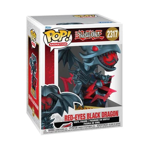 [Pre-venta] Funko Pop Yugioh - Dragon Negro de Ojos Rojos Premium #1317 - Pop Hunters