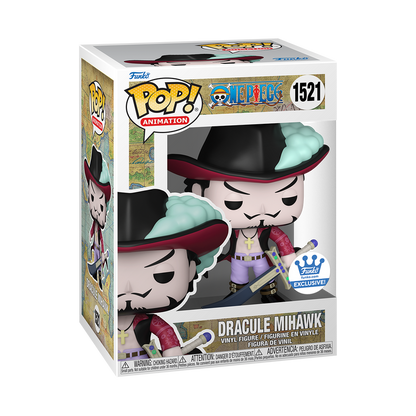 Funko Pop One Piece - Dracule Mihawk exclusivo Funko Shop #1521