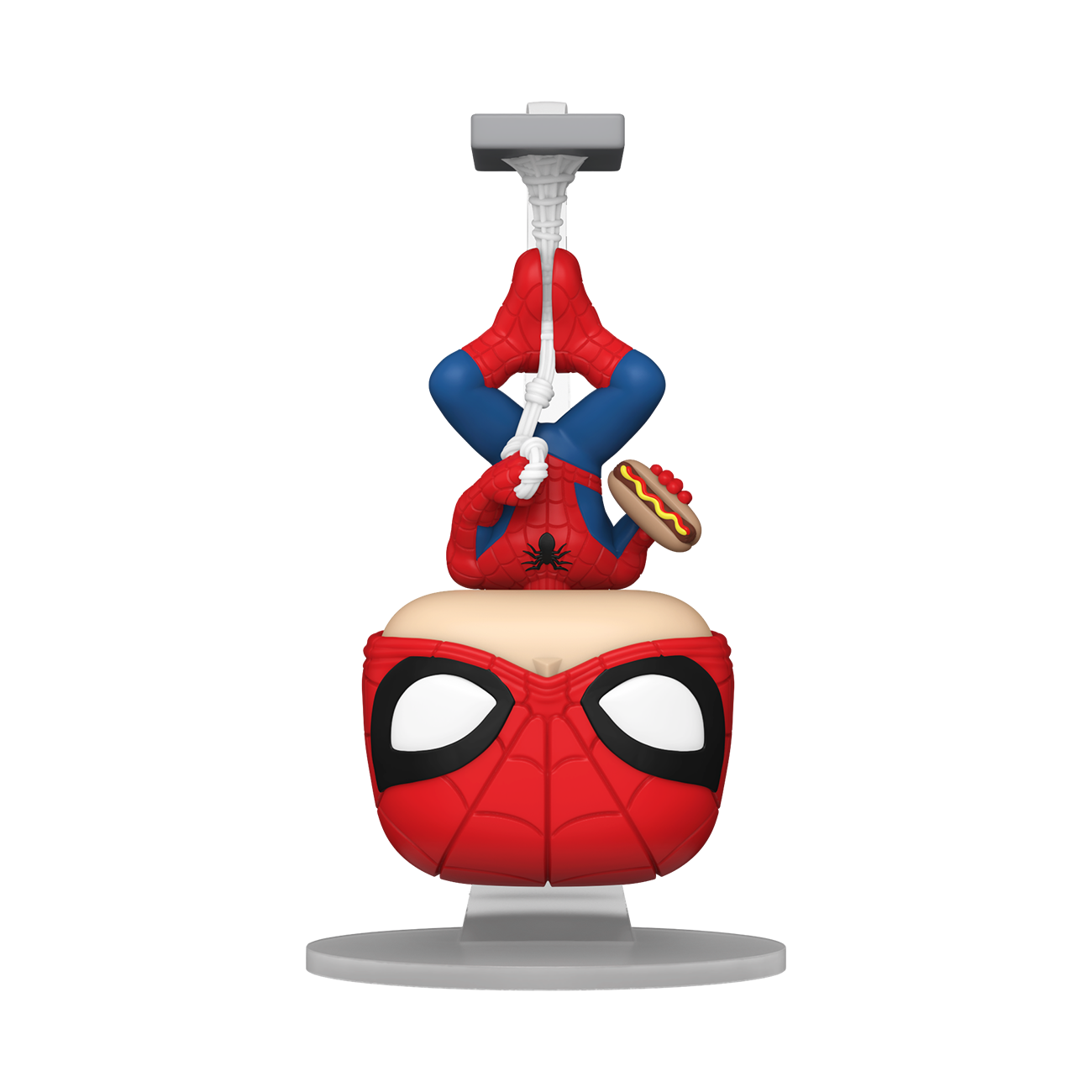Funko Pop Marvel - Spiderman con Hot Dog exclusivo Box Lunch #1357