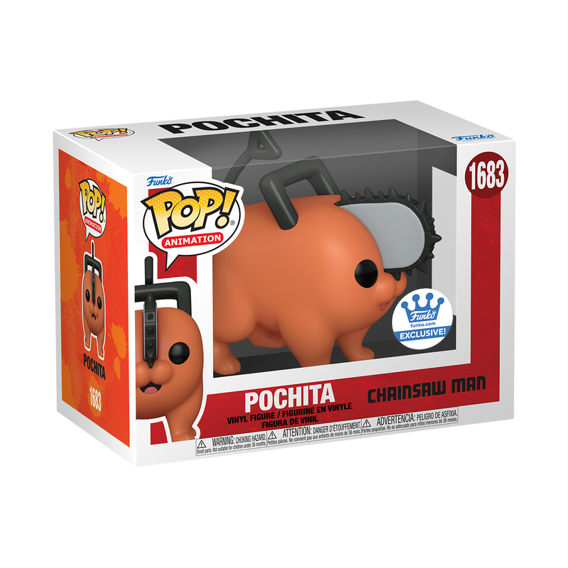 Funko Pop Chainsaw Man - Pochita exclusivo Funko Shop #1683 - Pop Hunters