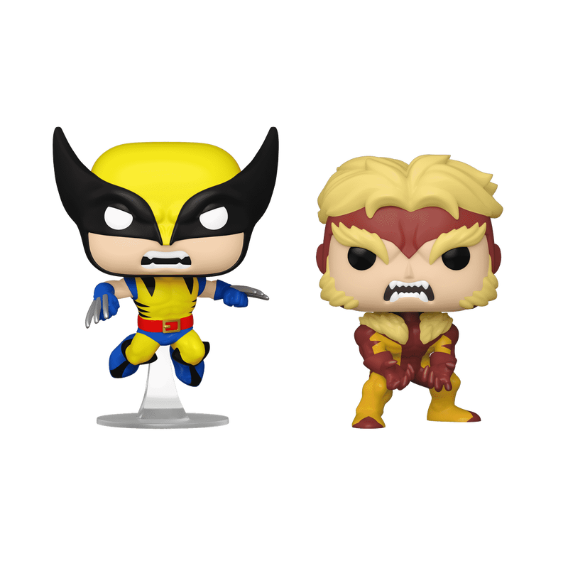 Funko Pop Marvel - Wolverine & Sabretooth 2-Pack