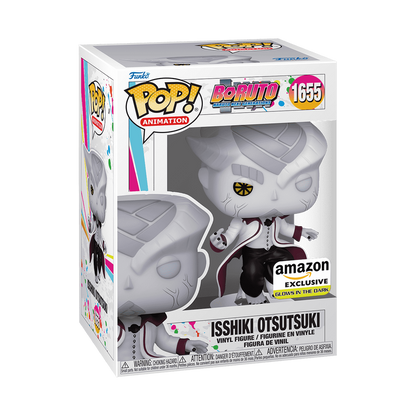 Funko Pop Boruto - Isshiki Otsutsuki (Brilla en la Oscuridad) exclusivo Amazon #1655