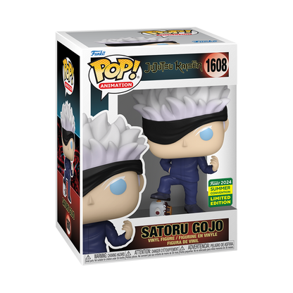 Funko Pop Jujutsu Kaisen - Satoru Gojo con la cabeza de Jogo exclusivo SDCC #1608