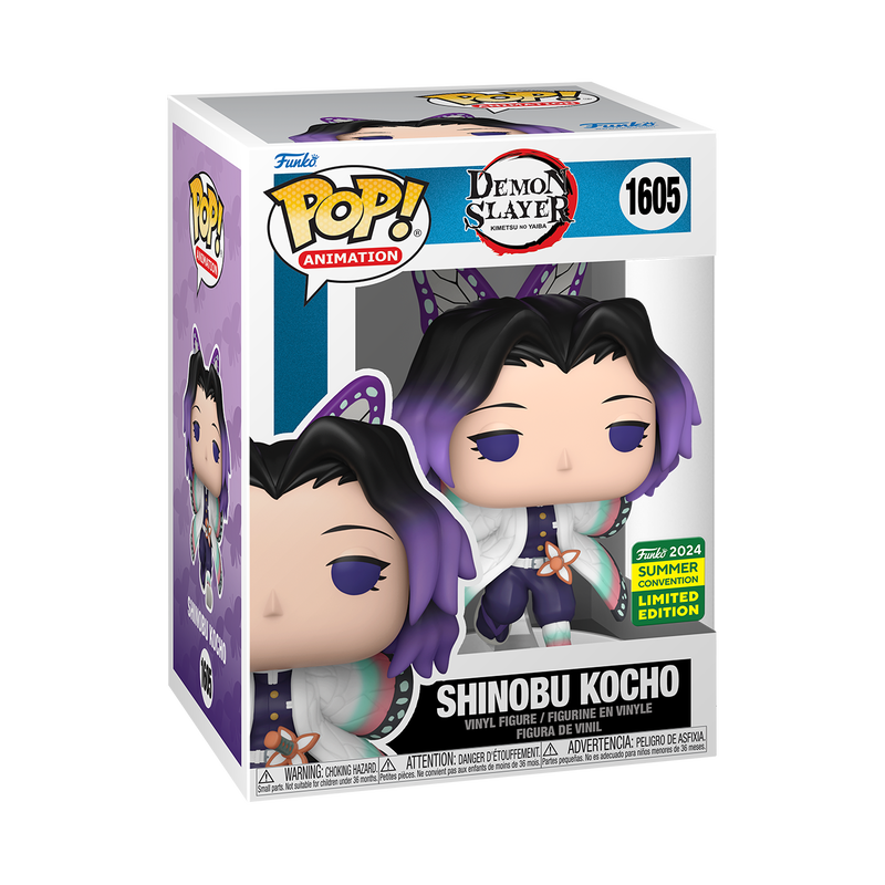 Funko Pop Demon Slayer - Shinobu Kocho exclusivo SDCC 2024 #1605