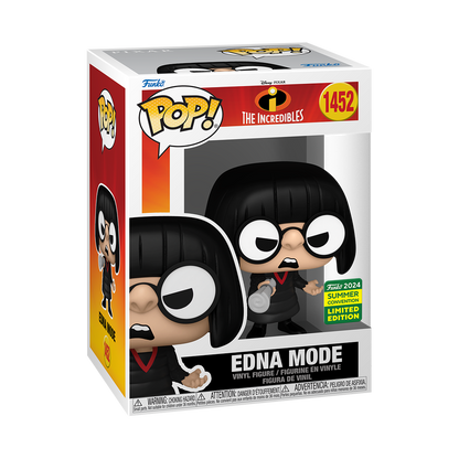 Funko Pop Los Increibles - Edna Moda exclusivo SDCC 2024 #1452