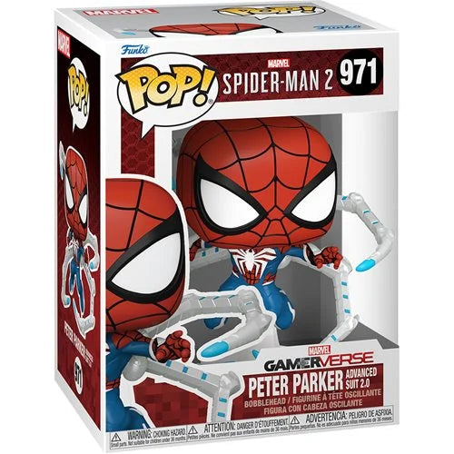 Funko Pop Spiderman 2 - Peter Parker Advanced Suit 2.0 #971