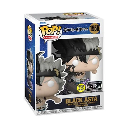 Funko Pop Black Clover - Black Asta (Brilla en la Oscuridad) exclusivo EE #1556