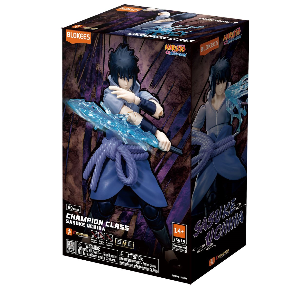 [Pre-venta] Blokees Naruto Shippuden - Sasuke Uchiha (Champion Class) #04