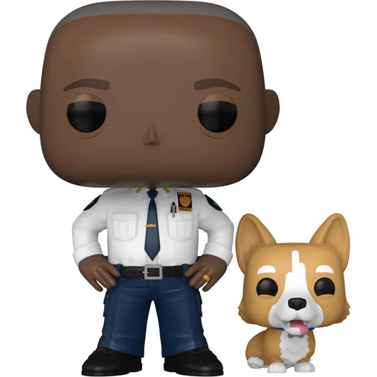 Funko Pop Brooklyn Nine-Nine - Capitan Ray Holt con Cheddar #1626