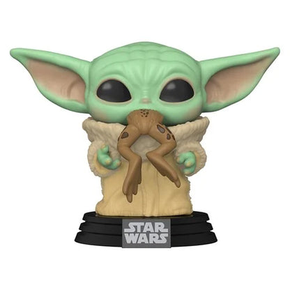 Funko Pop Star Wars - Baby Yoda (Grogu) con Rana  #379