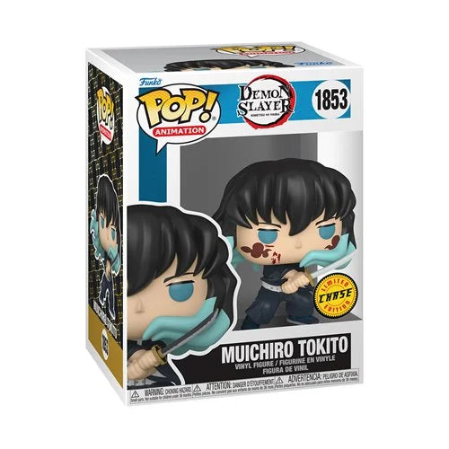 [Pre-venta] Funko Pop Demon Slayer - Muichiro Tokito (Chase) #1853 - Pop Hunters