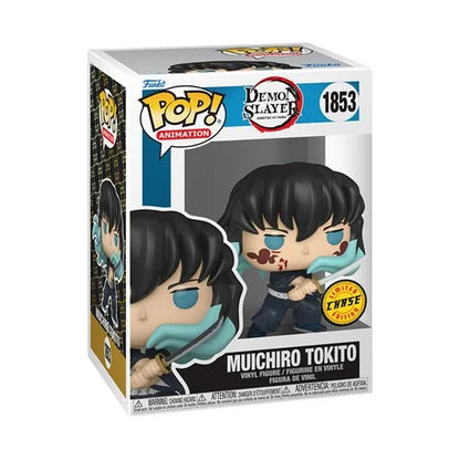[Pre-venta] Funko Pop Demon Slayer - Muichiro Tokito (Chase) #1853 - Pop Hunters