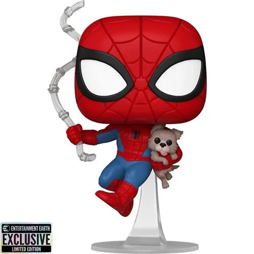 Funko Pop Marvel - Spiderman con Sandwich el perro exclusivo EE #1449