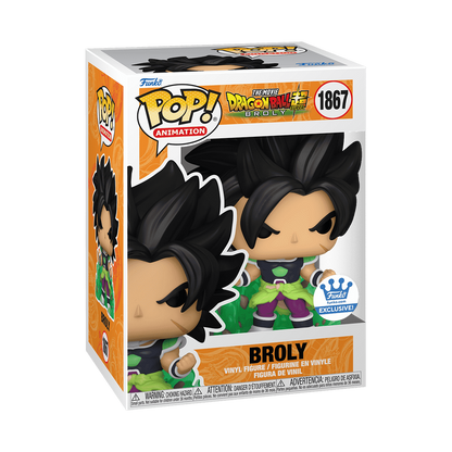 Funko Pop Dragon Ball - Broly exclusivo Funko #1867