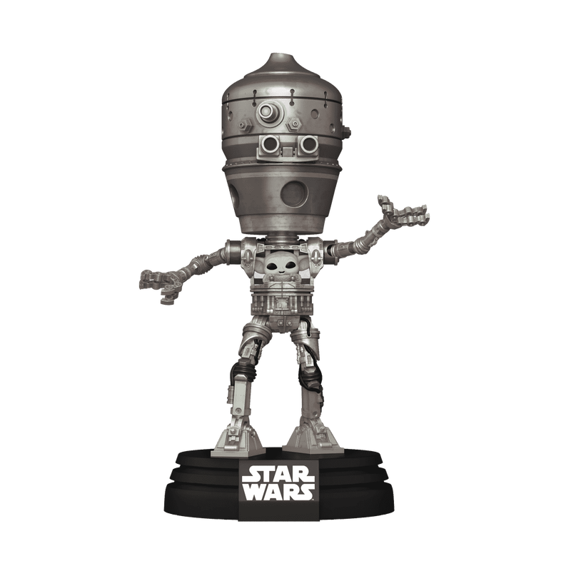Funko Pop Star Wars - IG-12 con Grogu (Luces y Sonido) exclusivo Funko #720
