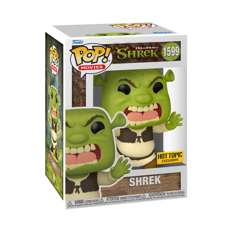 Funko Pop Shrek - Shrek asustando exclusivo Hot Topic #1599