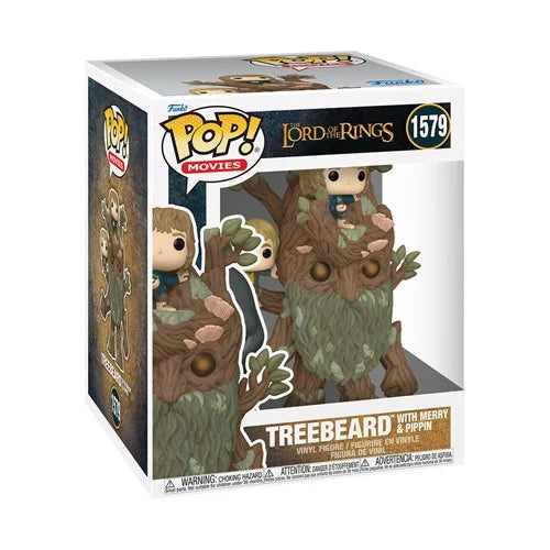 [Pre-venta] Funko Pop El Señor de los Anillos - Treebeard con Merrry y Pippin 6" Pulgadas #1579