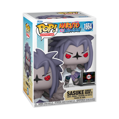 Funko Pop Naruto - Sasuke Marca de Maldicion 2 exclusivo Chalice Collectibles #1664