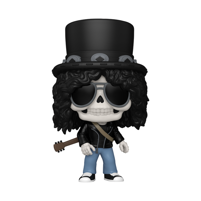 Funko Pop Guns N Roses  - Slash (Skeleton) exclusivo Funko Shop #402 - Pop Hunters