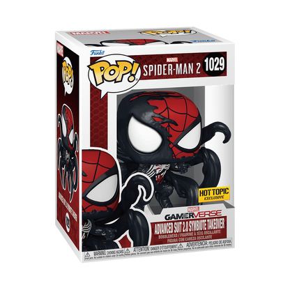 Funko Pop Spiderman 2 - Peter Parker Simbionte #1029