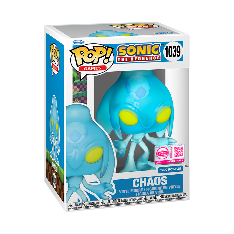 Funko Pop Sonic - Chaos Limitado a 1200pcs #1039