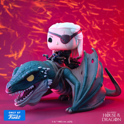 Funko Pop House Of The Dragon - Aemond Targaryen en Vhagar #136