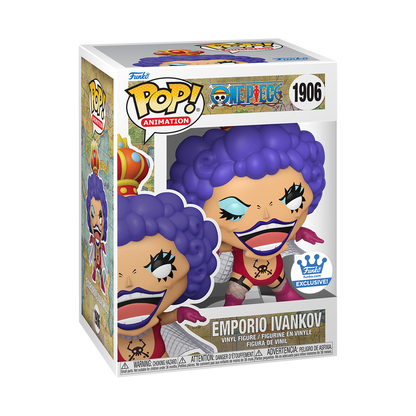 Funko Pop One Piece - Emporio Ivankov exclusivo Funko #1906